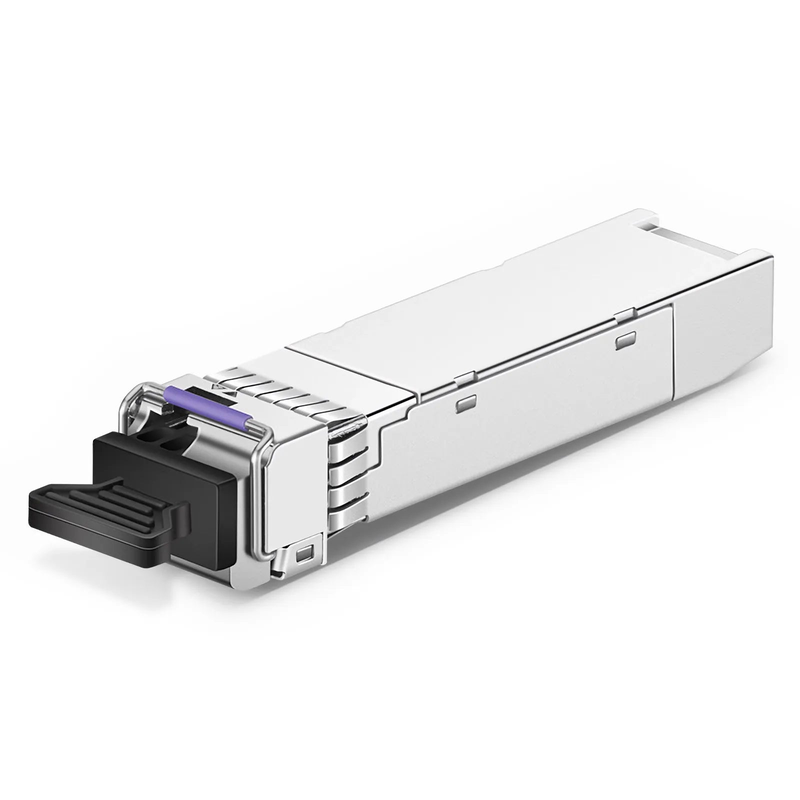 Ericsson Compatible SFP+ 10GBASE-BX40-D BiDi 1330nm-TX/1270nm-RX 40km DOM Simplex LC/UPC SMF Optical Transceiver Module For 4G Wireless (Industrial)