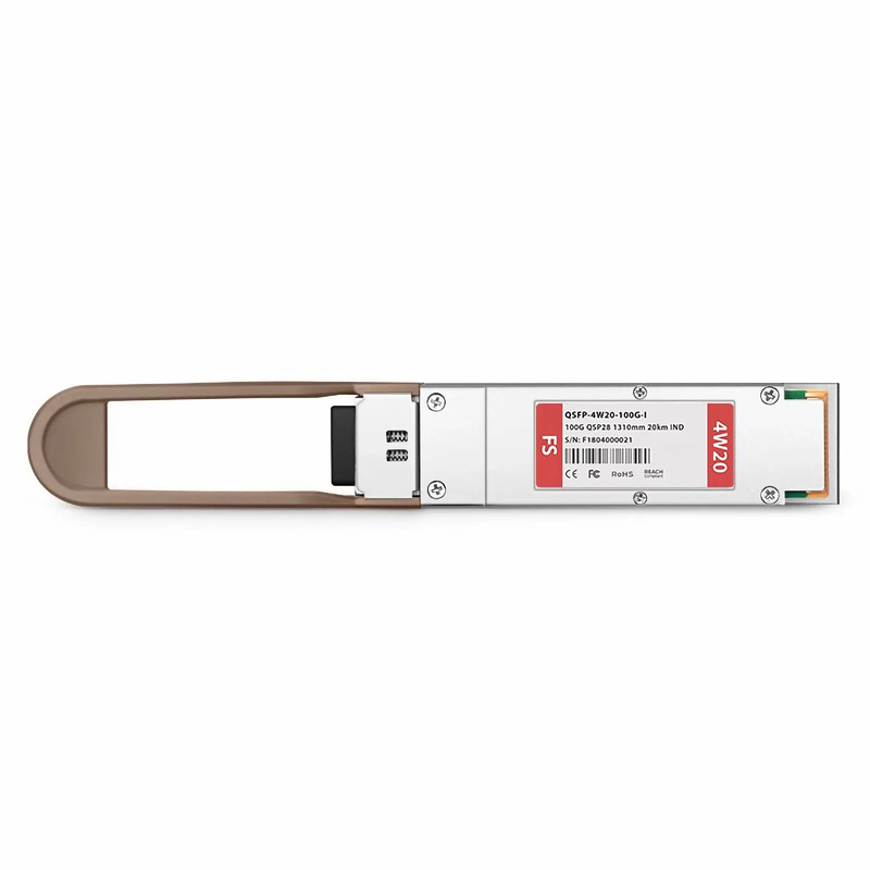 Cisco Compatible 100GBASE-4WDM-20 QSFP28 4 x 25G NRZ 1310nm 20km DOM Duplex LC /UPC SMF Optical Transceiver Module (Industrial)