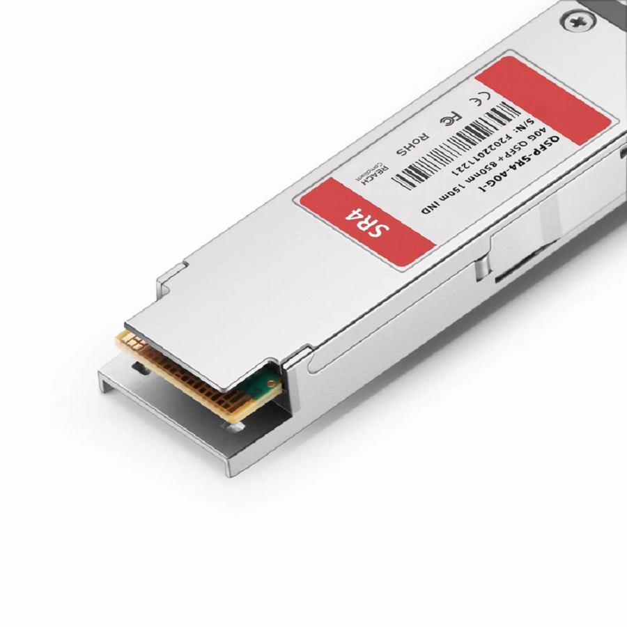 Cisco Compatible 40GBASE-SR4 QSFP+ 850nm 150m DOM MPO-12/UPC MMF Optical Transceiver Module (Industrial), Breakout to 4 x 10G-SR