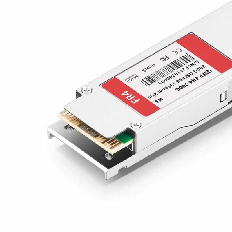 Dell Compatible 100GBASE-CWDM4 QSFP28 4 x 25G NRZ 1310nm 2km DOM Duplex LC/UPC SMF Optical Transceiver Module (Industrial)
