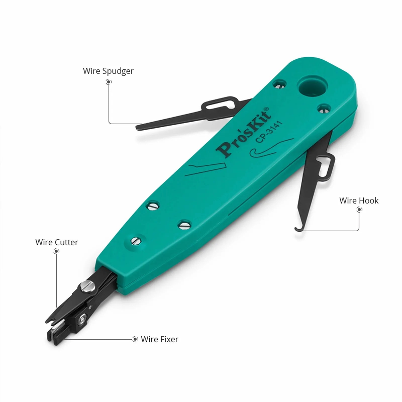 Pro'sKitÂ® Punch Down Termination Tool for Krone
