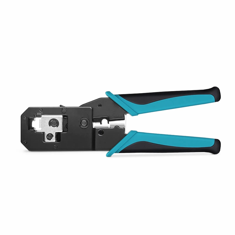 Pro'sKitÂ® All-in-one Modular Tool, Wire Stripper Cutter Crimper for 6P/8P Modular Plugs with Safety Baffle