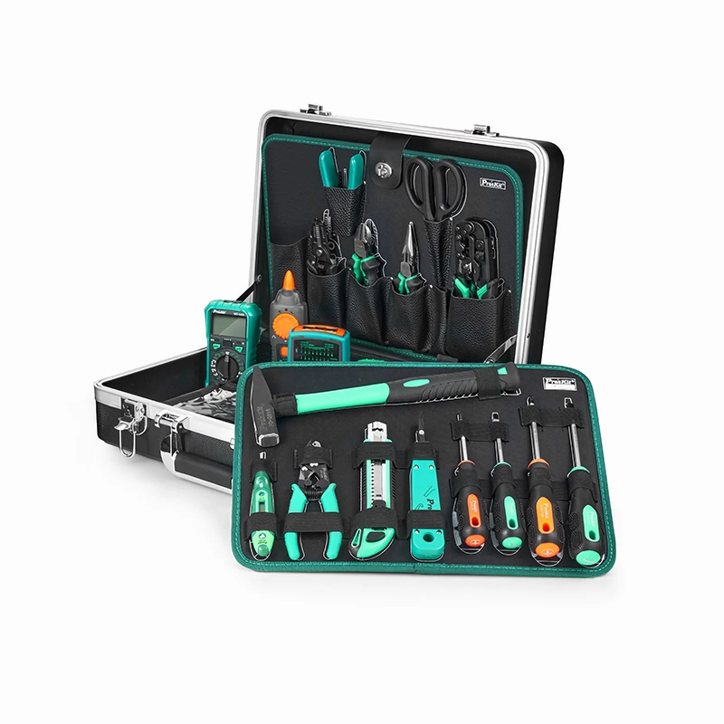 Pro'sKitÂ® Fiber Optic & Telecom Installation Tool Kit PK-9472G