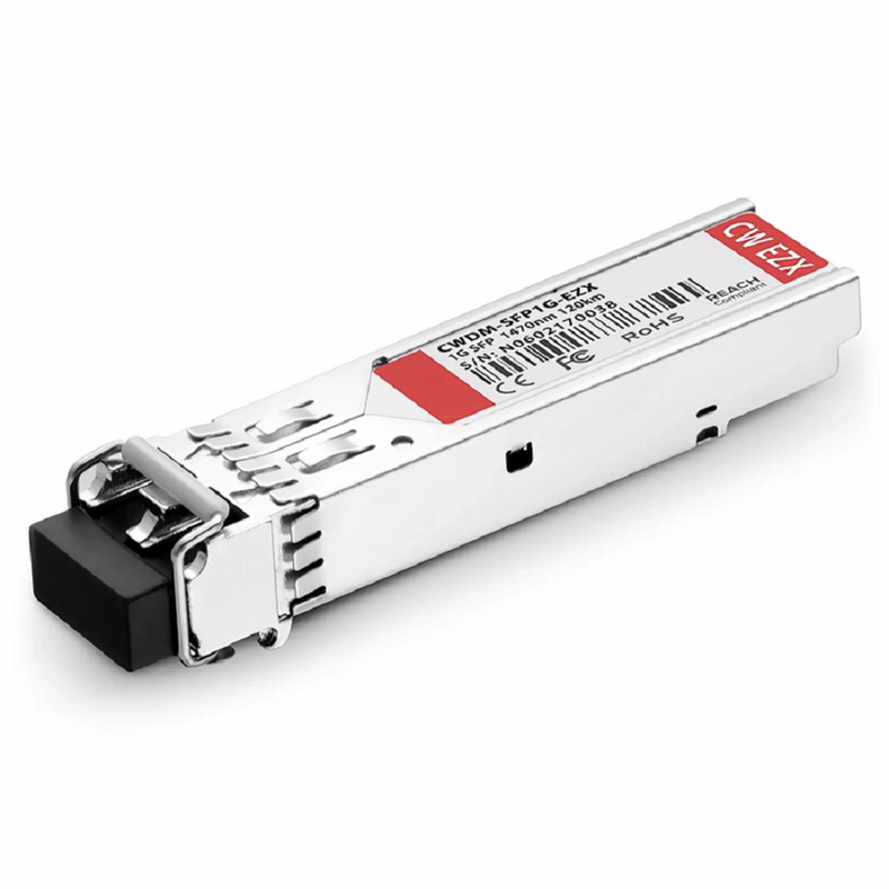 Juniper Networks EX-SFP-1GE-LX Compatible 1000BASE-LX SFP 1310nm 10km DOM Duplex LC/UPC SMF Optical Transceiver Module (Industrial)