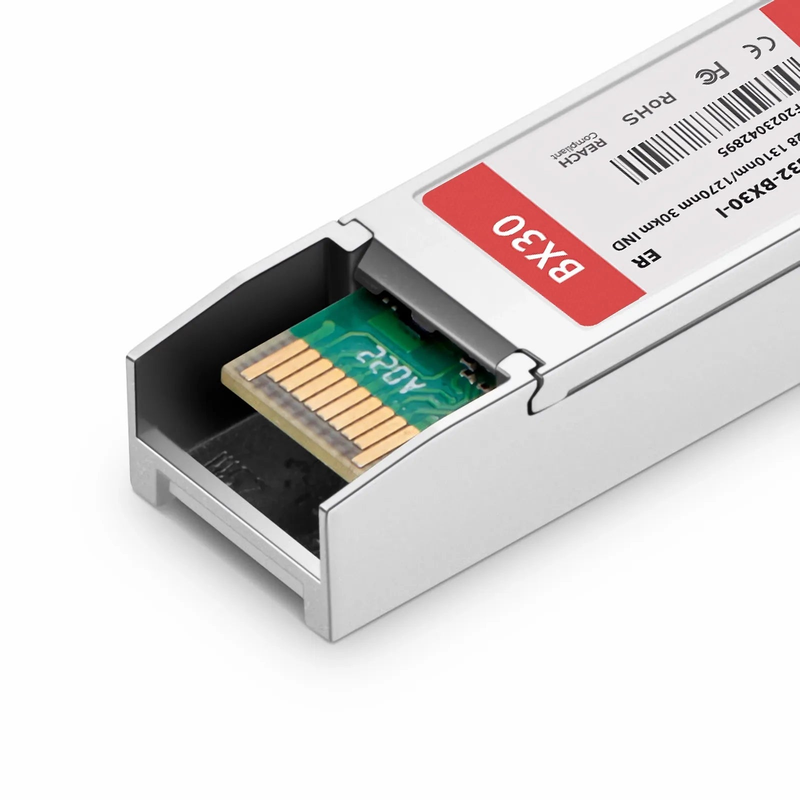 Ericsson Compatible SFP28 25GBASE-BX30-D BiDi 1310nm-TX/1270nm-RX 30km DOM Simplex LC/UPC SMF Optical Transceiver Module For 5G Wireless (Industrial)
