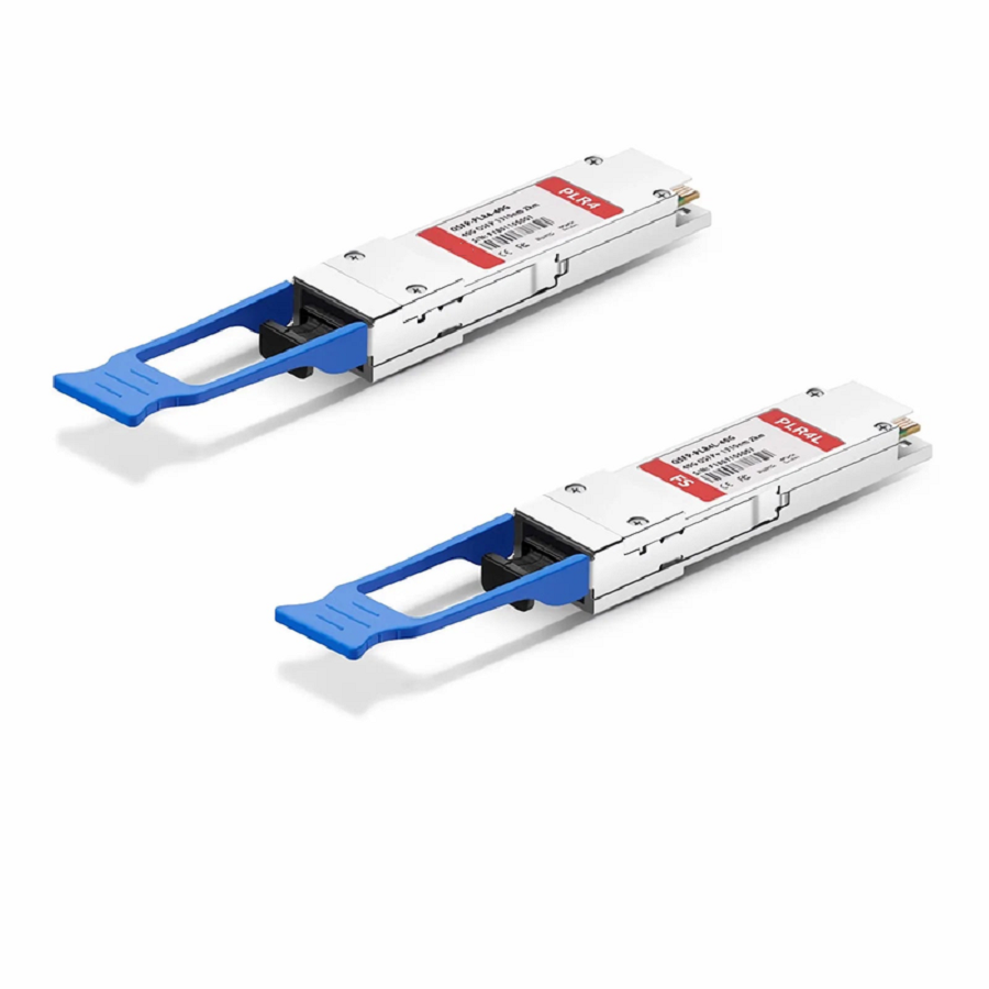Cisco QSFP-40G-PLRL4 Compatible 40GBASE-PLR4L QSFP+ 1310nm 2km DOM MPO-12/APC SMF Optical Transceiver Module