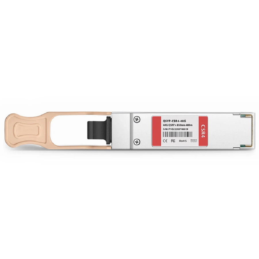 Cisco QSFP-40G-CSR4 Compatible 40GBASE-CSR4 QSFP+ 850nm 400m DOM MPO-12/UPC MMF Optical Transceiver Module, Breakout to 4 x 10G-SR