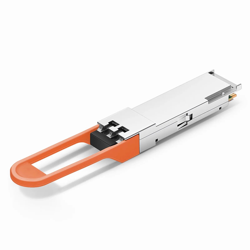 Dell Compatible 100GBASE-4WDM-40 QSFP28 4 x 25G NRZ 1310nm 40km DOM Duplex LC/UPC SMF Optical Transceiver Module (Industrial)