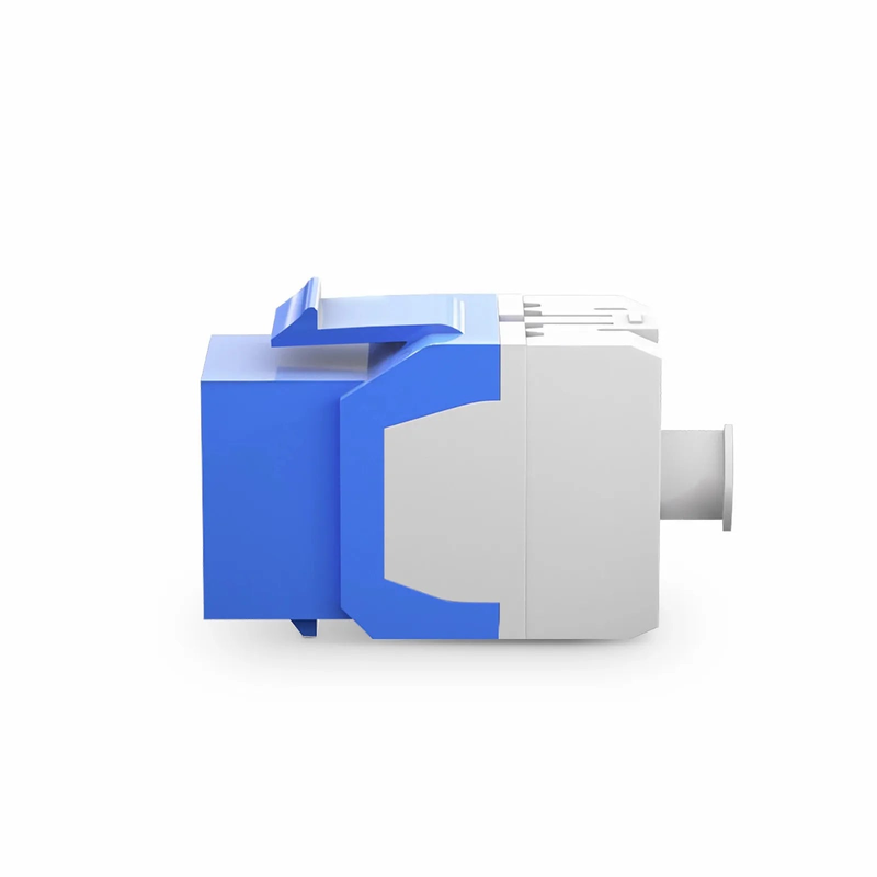 Cat6 RJ45 (8P8C) Unshielded Punch Down Keystone Jack Module, Blue (10 pcs/Pack)