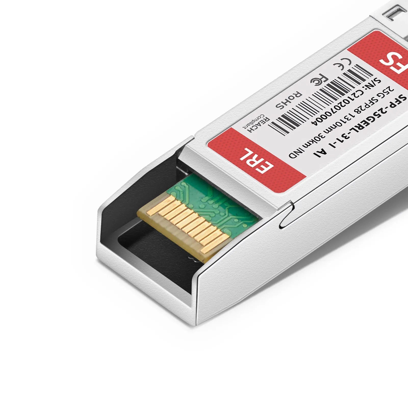 Arista Networks SFP-25G-ER-I Compatible 25GBASE-ER SFP28 1310nm 30km DOM Duplex LC/UPC SMF Optical Transceiver Module (Industrial)