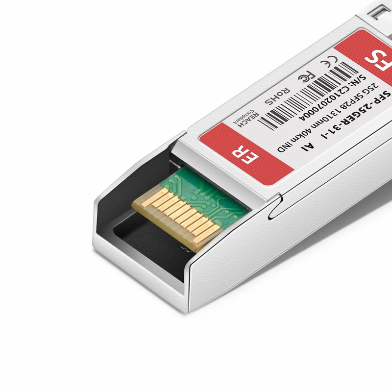 Arista Networks SFP-25G-ER40-I Compatible 25GBASE-ER SFP28 1310nm 40km DOM Duplex LC/UPC SMF Optical Transceiver Module (Industrial)