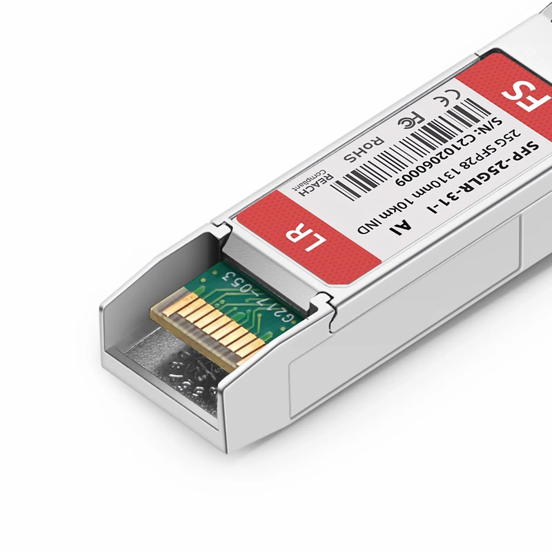 Arista Networks SFP-25G-LR-I Compatible 25GBASE-LR SFP28 1310nm 10km DOM Duplex LC/UPC SMF Optical Transceiver Module (Industrial)