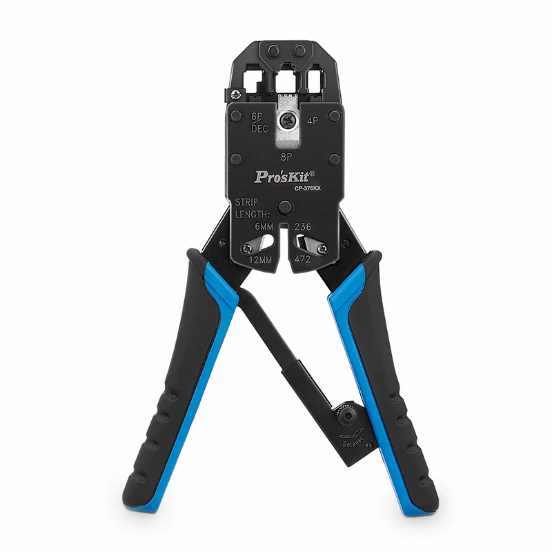 Pro'sKitÂ® 15-in-1 Network Installation Tool Kit with Cable Tester, Crimper, Wire Stripper in Carrying Case