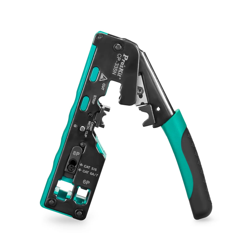 Pro'sKitÂ® 7-in-1 Network Installation Tool Kit with Cable Tester, Crimper, Wire Stripper in Carrying Case