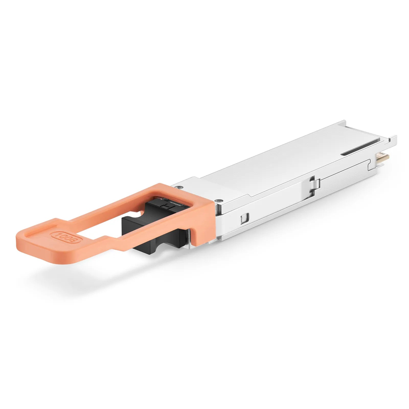 Intel Compatible 100GBASE-ER QSFP28 Single Lambda 4 x 25G NRZ 1310nm 40km DOM Duplex LC/UPC SMF Optical Transceiver Module