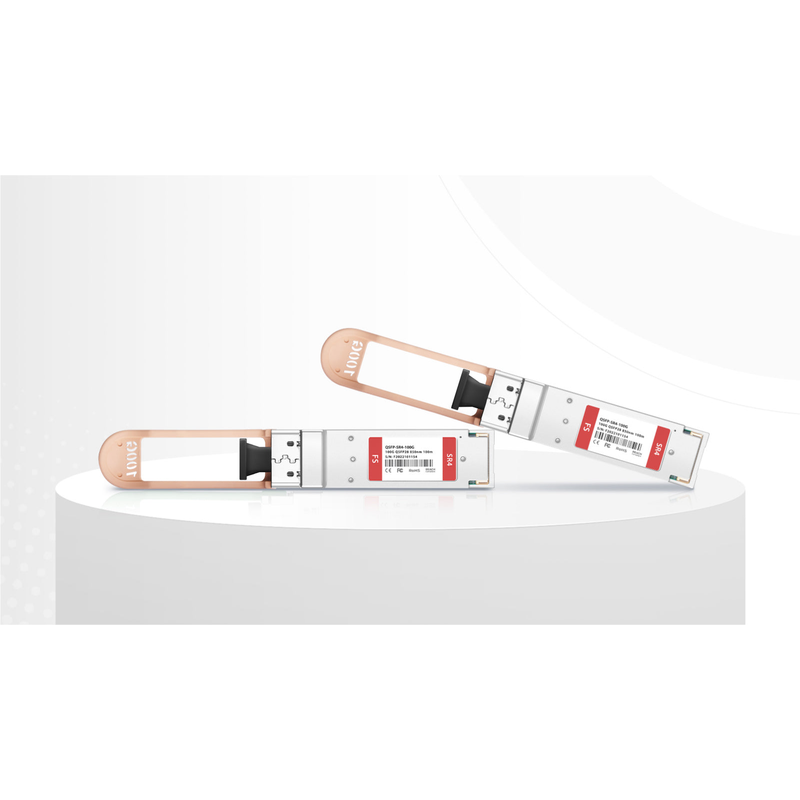 Arista Networks QSFP-100G-SR4-I Compatible 100GBASE-SR4 QSFP28 4 x 25G NRZ 850nm 100m DOM MPO-12/UPC MMF Optical Transceiver Module (Industrial), Breakout to 4 x 25G-SR