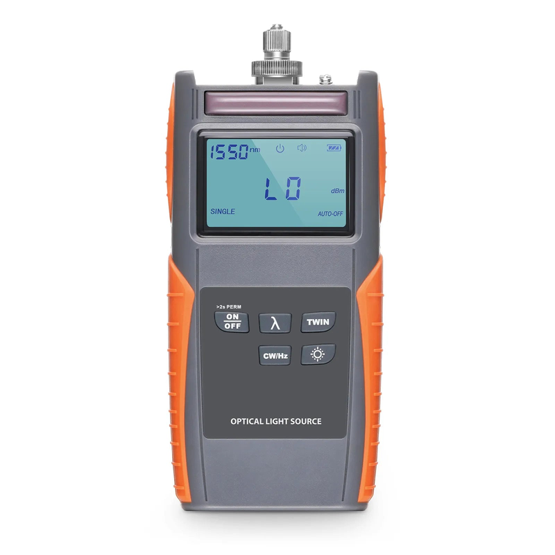 FOLS-203 Handheld Fiber Optical Light Source (1310/1550nm) with 2.5mm FC/SC Connector
