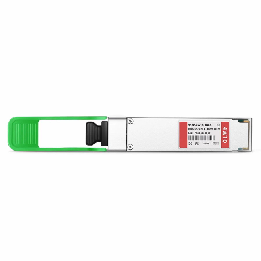 Juniper Networks JNP-QSFP-100G-4WDM Compatible 100GBASE-4W10 QSFP28 4 x 25G NRZ 1310nm 10km DOM Duplex LC/UPC SMF Optical Transceiver Module
