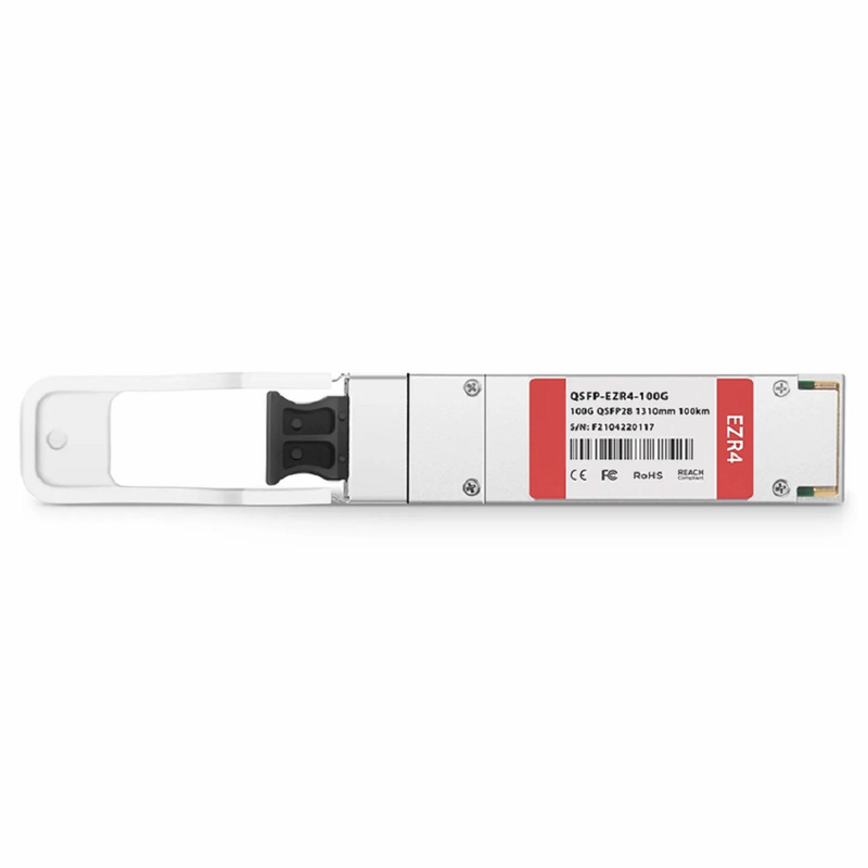 Cisco Compatible 100GBASE-ER4 QSFP28 4 x 25G NRZ 1310nm 60km DOM Duplex LC/UPC SMF Optical Transceiver Module