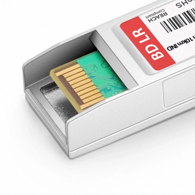 Cisco Compatible 25GBASE-U SFP28 BiDi 1270nm-TX/1330nm-RX 10km DOM Simplex LC/UPC SMF Optical Transceiver Module (Industrial)