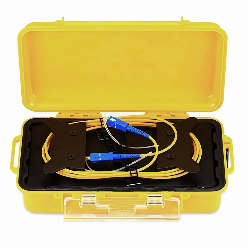 500m SC UPC to SC UPC Single Mode Fiber Optic OTDR Launch Cable Box