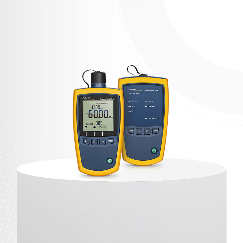 Fluke Networks Handheld Optical Light Source (1310/1550nm) with 2.5mm SC/UPC Connector