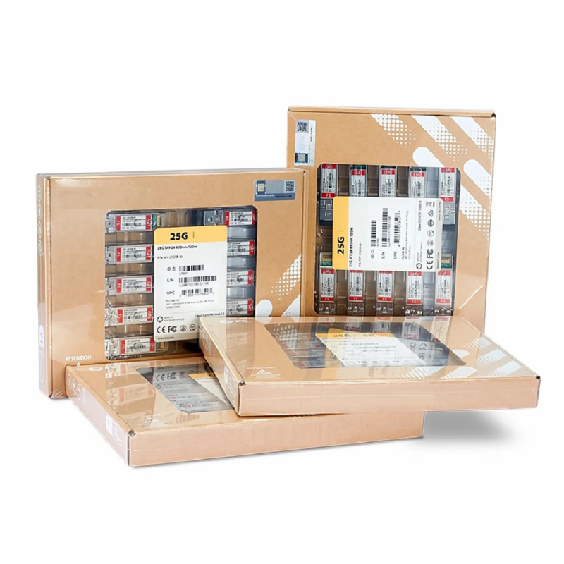Arista Networks SFP-25G-LR Compatible 25GBASE-LR SFP28 1310nm 10km Duplex LC/UPC SMF DOM Optical Transceiver Module