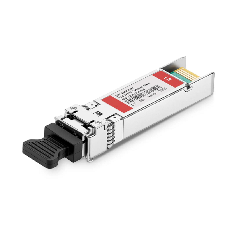Dell SFP28-25G-LR Compatible 25GBASE-LR SFP28 1310nm 10km Duplex LC/UPC SMF DOM Optical Transceiver Module