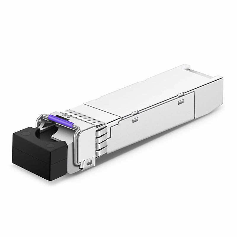 Cisco Compatible 10GBASE-BX20-D BiDi SFP+ 1330nm-TX/1270nm-RX 20km DOM Simplex LC/UPC SMF Optical Transceiver Module (Industrial)