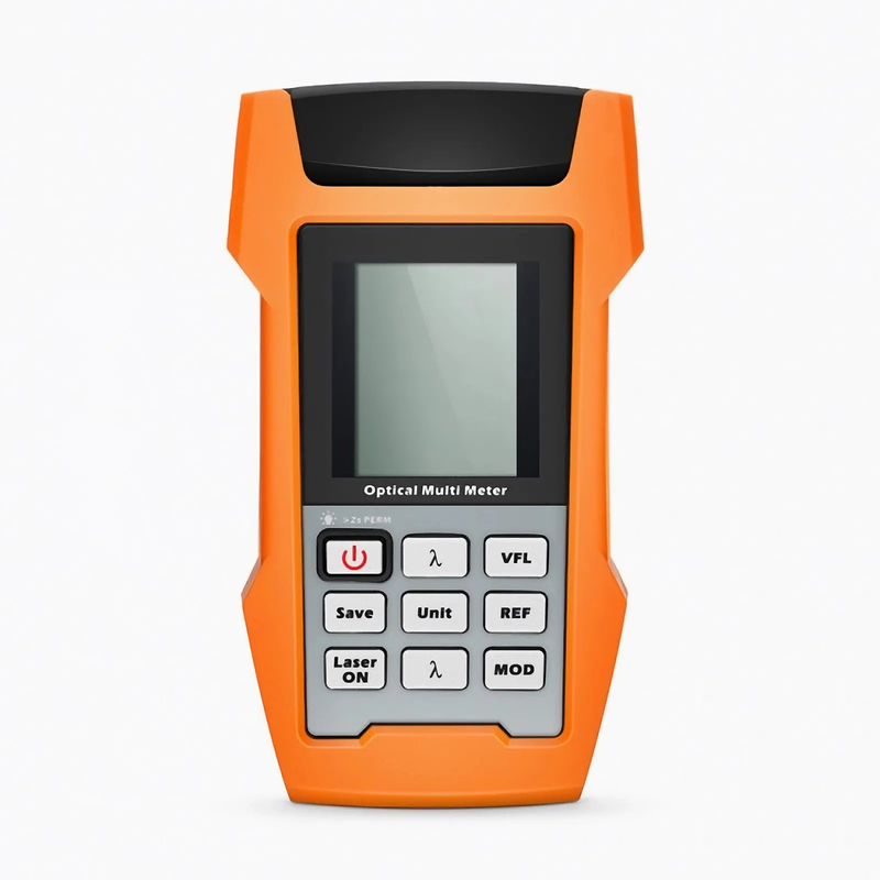 FHOM-103-1 Handheld Optical Multimeter Built-in 1mW Visual Fault Locator with Data Export Function