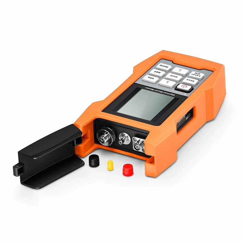 FHOM-103-1 Handheld Optical Multimeter Built-in 1mW Visual Fault Locator with Data Export Function