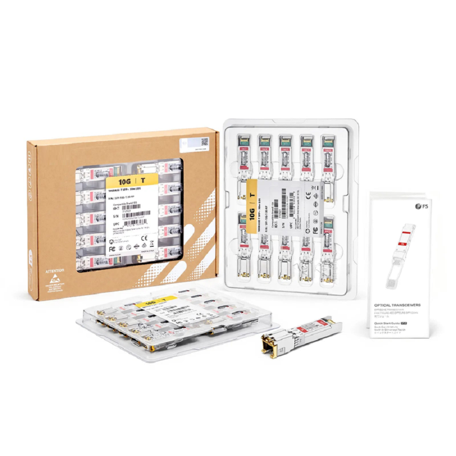 Arista SFP-10G-T-RP Compatible 10GBASE-T SFP+ Copper 30m RJ-45 Transceiver Module with Reduced Power Consumption (LOS)