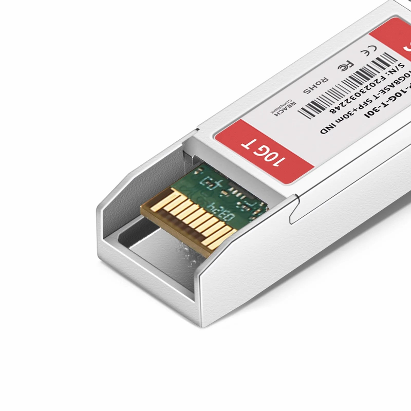 Cisco Compatible 10GBASE-T SFP+ Copper 30m RJ-45 Industrial Transceiver Module (LOS)