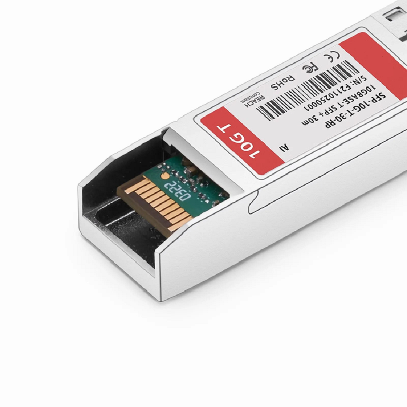 Brocade Compatible 10GBASE-T SFP+ Copper 30m RJ-45 Transceiver Module with Reduced Power Consumption (LOS)